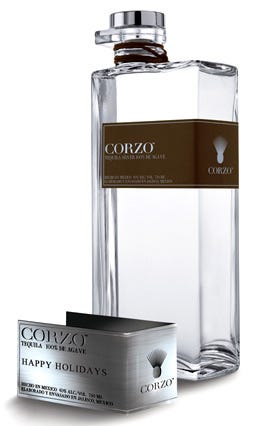 CORZO introduces personalized labels, new gift-size bottle for Holiday 2009