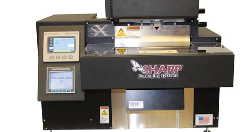 Semi-automatic bagging machine