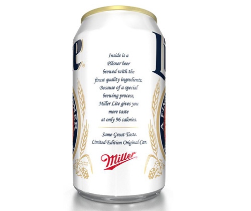 Miller Lite releases limited-edition Original Lite Can