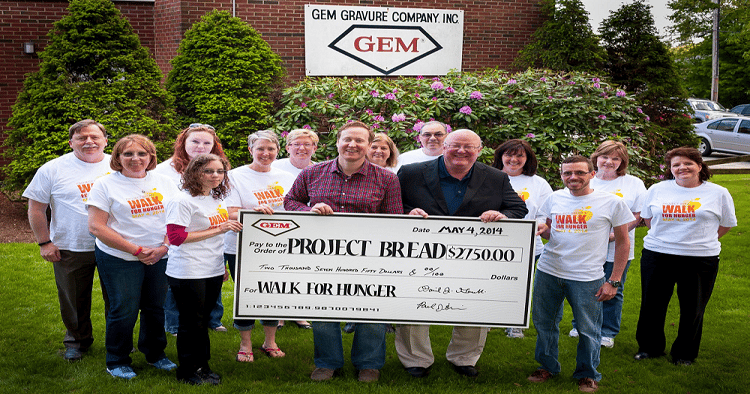 Gem Gravure Walks for Project Bread