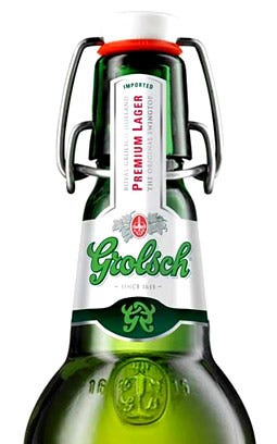 Grolsch beer gets redesign as part of brand repositioning