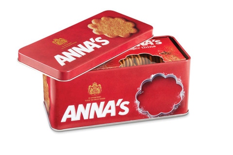 Bakery launches new packaging tin for famous cookies