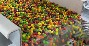 Skittles production line