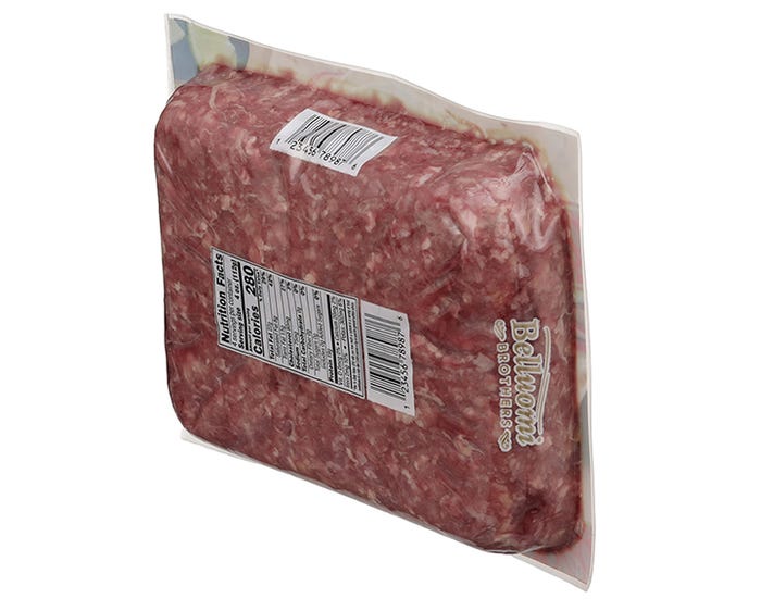 Printed Thermoform Meat packaging 