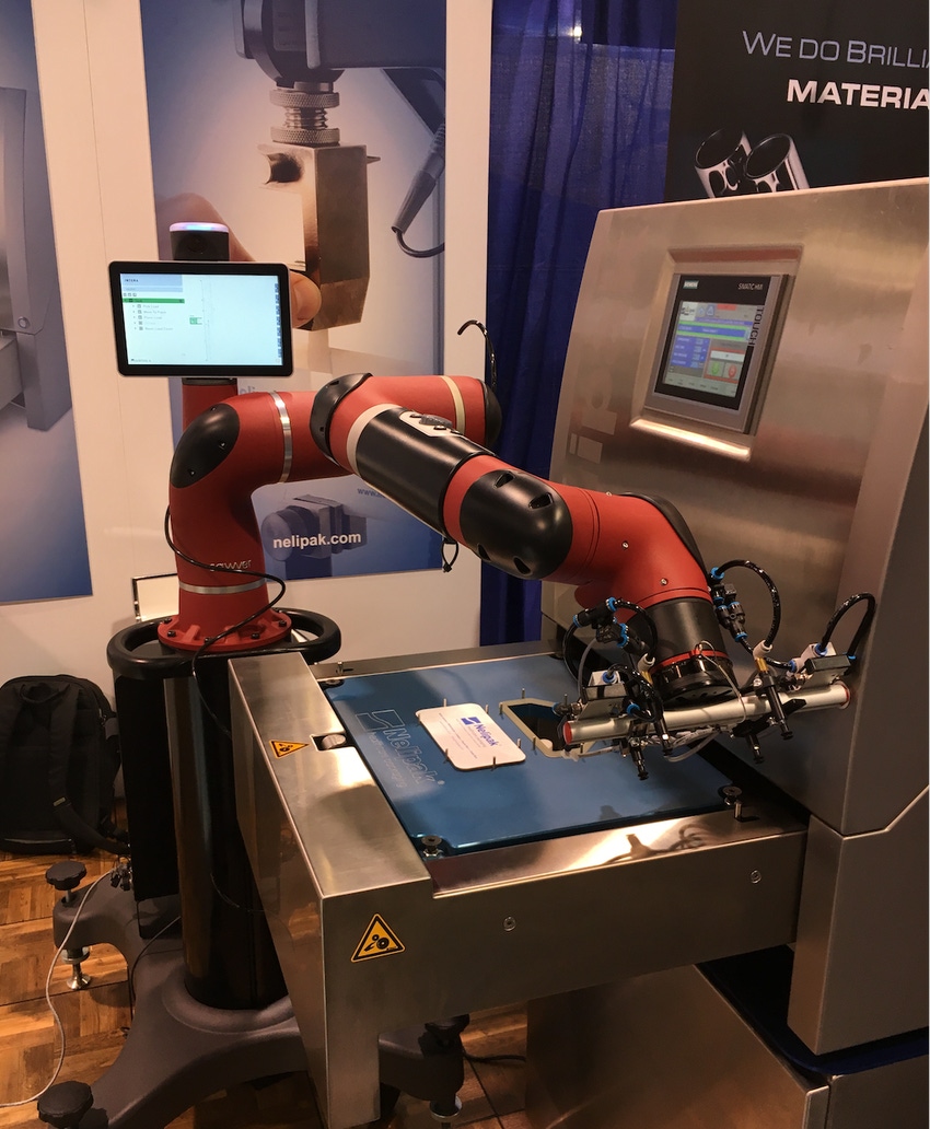 Putting cobots to work in medical packaging