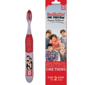 Toothbrush packaging puts One Direction in your head
