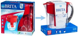 Brita's new packaging gains visibility on the shelf