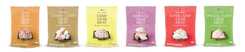 Crab packaging gets European makeover
