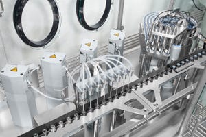 Pharmaceutical vial filler is fast, accurate, flexible