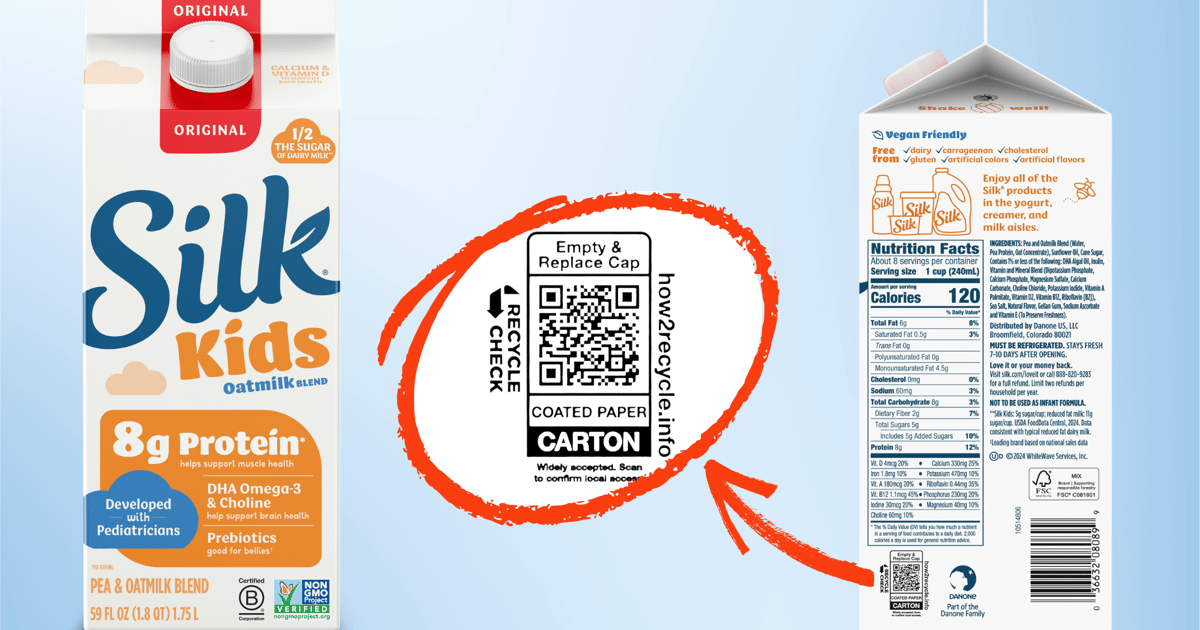 Protein Box Qr Code Danone Raises the Bar on Package Personalization: QR Codes Link Local ...