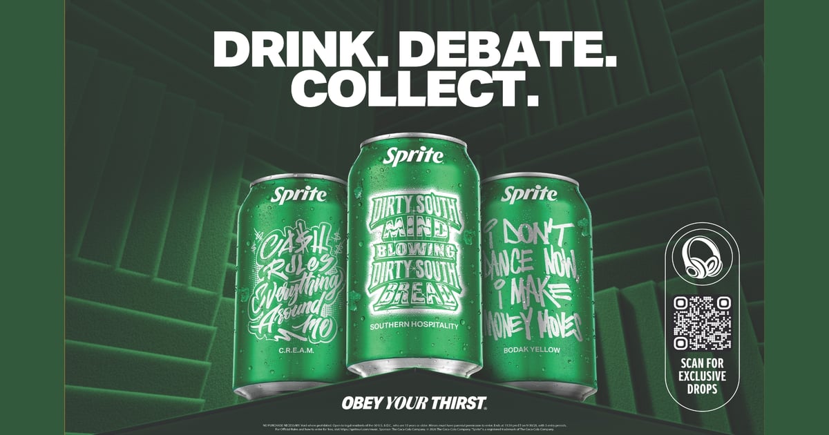 Sprite's Hip-Hop Packaging Links 50-Song Living Playlist