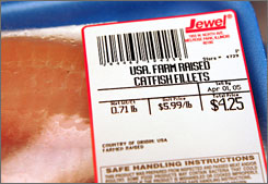 Country of shop origin labeling