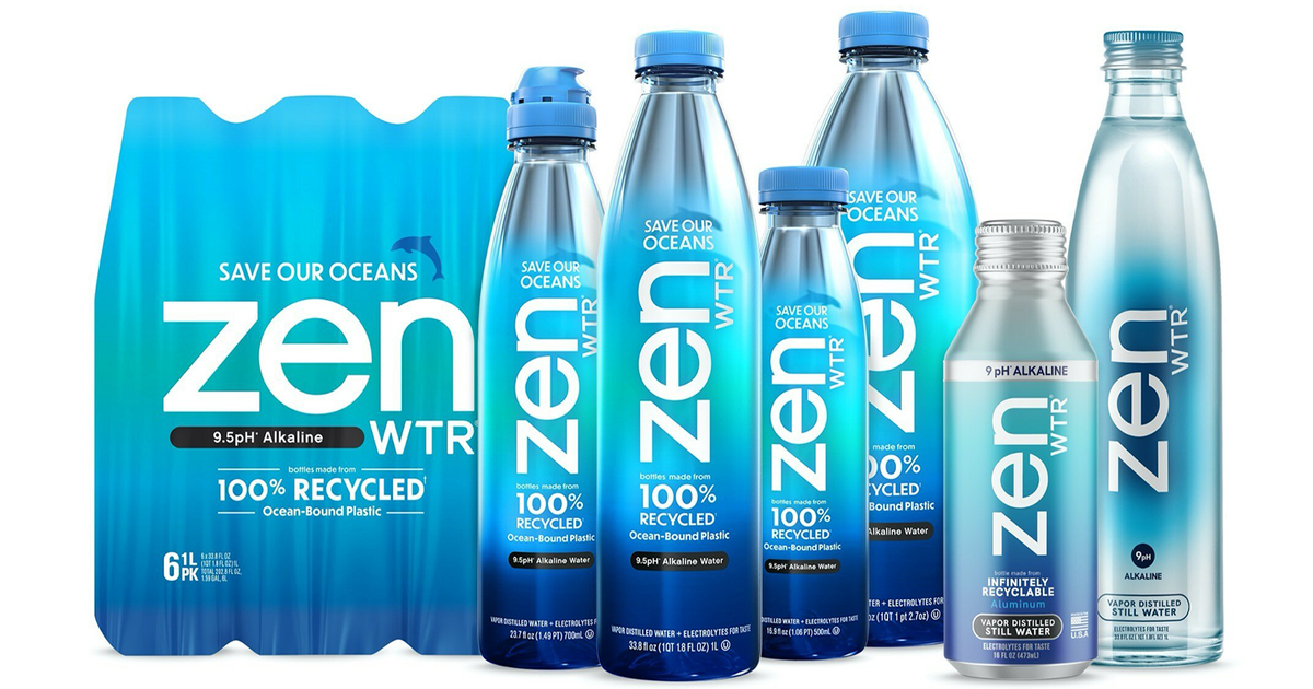 ZenWTR is the world's first beverage Certified PLASTIC NEGATIVE! – ZENWTR