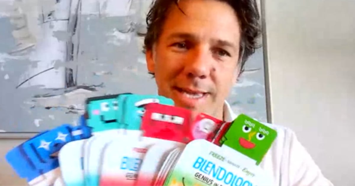 Drink Pouch is Replayed as a Puppet