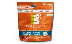 Boulder Clean chooses child-resistant flexible packaging for new single-dose natural detergent