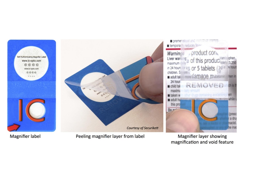 'Successful' trials for magnifier labels