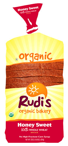 Rudi’s organic bakery launches new brand and packaging design