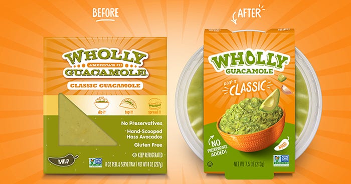 Wholly Guac Before/After