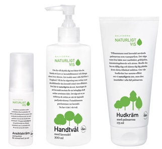 Organic personal care products launched in contemporary packaging