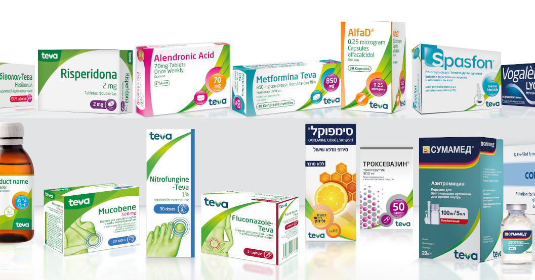 Teva Samples Teva unifies pharmaceutical packaging worldwide