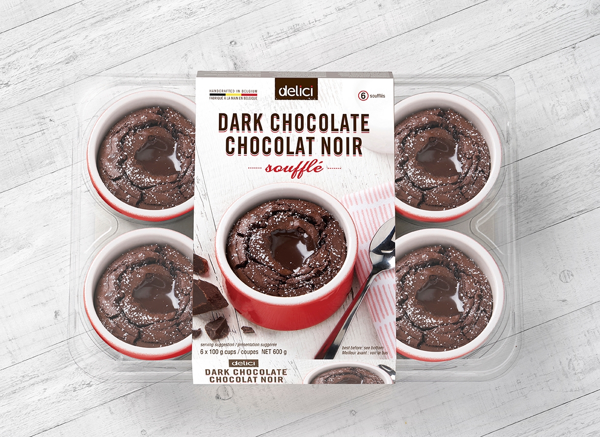 Sensational soufflé packaging reunites Delici with Costco