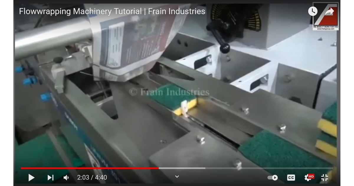 How Does a Flow Wrap Machine Work?