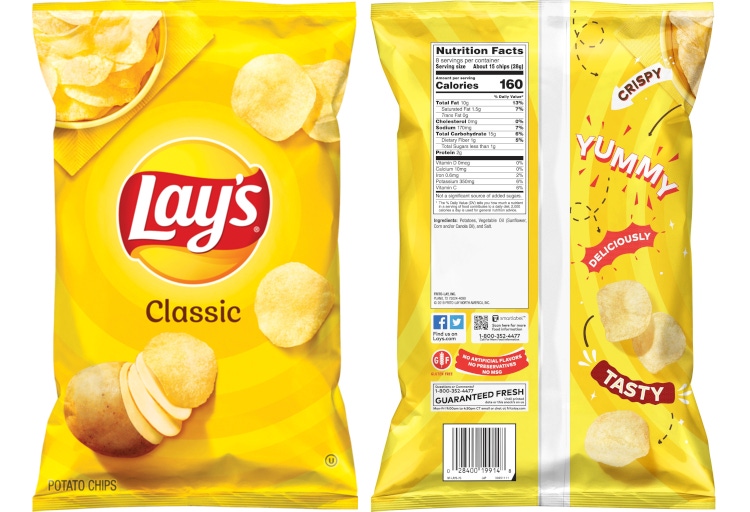 Social media-friendly food packaging ‘reignites’ Lay’s brand