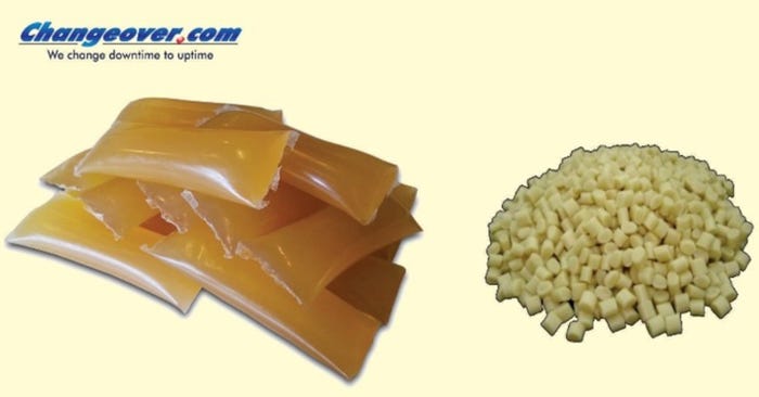 Edible hot-melt adhesive for food and packaging
