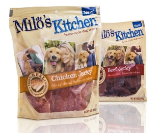 Milo's chicken outlet jerky