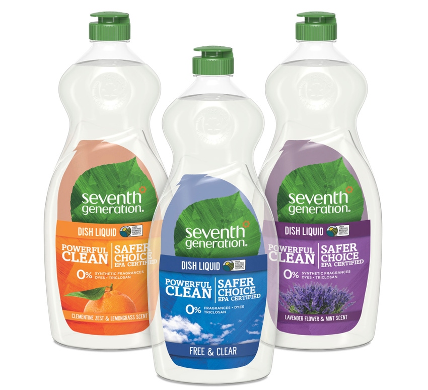 Seventh Generation tops off dish soap’s ‘eco’ appeal with 100% PCR cap