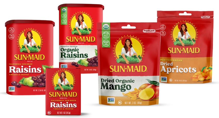 Sun-Maid Entices Millennials with New Packaging Design