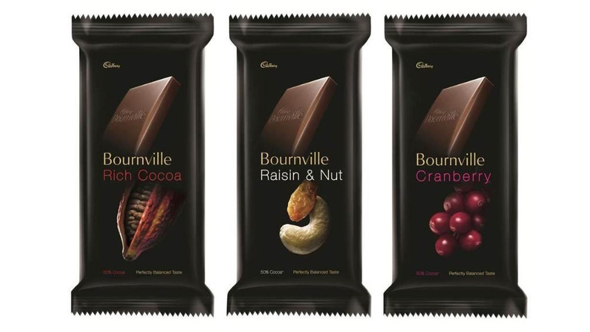 Cadbury's packaging reflects richness of chocolate