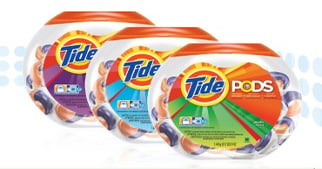 P&G creates 3-chamber pac for new Tide Pods