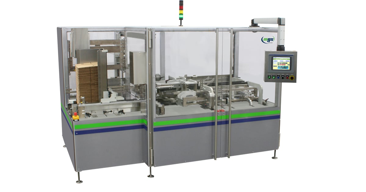Fishbach Case Packer Cost-effective case packer redesigned for ease-of-use