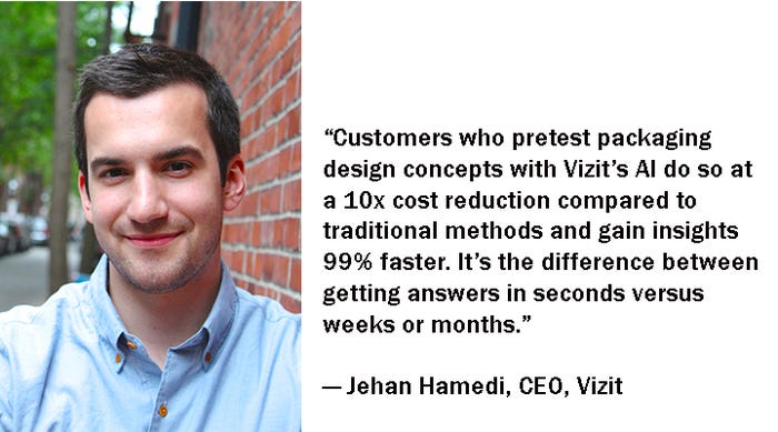 Vizit CEO Jehan Hamedi quote