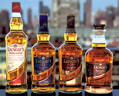 Packaging design: DEWAR'S Blended Scotch Whisky redesigns line for more unified branding