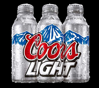 Beverage packaging: Coors Light introduces new aluminum bottles with charity campaign