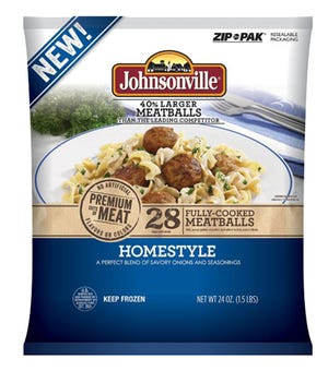 Johnsonville Sausage expands into meatball category