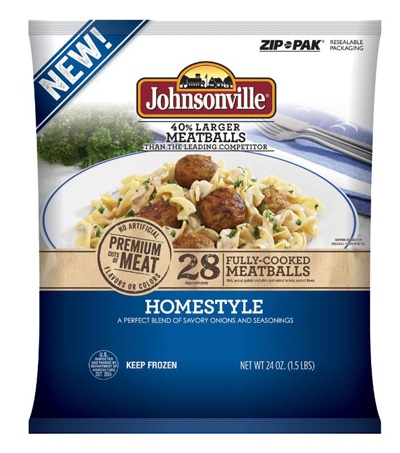 Johnsonville Sausage expands into meatball category
