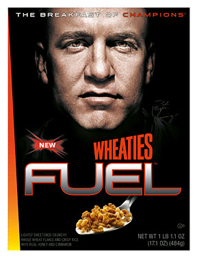 Retail launch of new Wheaties cereal includes dramatic box design
