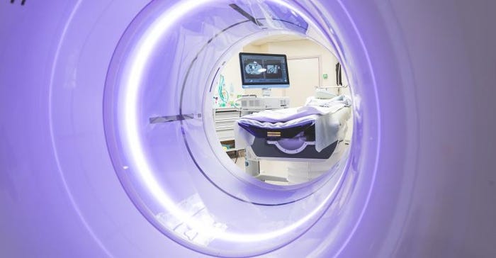 Photo of the Imactis CT-Navigation System. Imactis is being bought by GE Healthcare.
