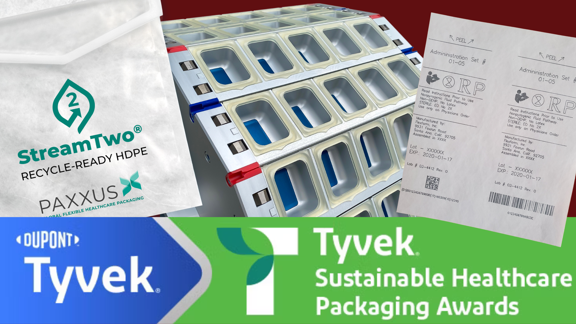 3 Medical Packaging Winners in DuPont's first Sustainable Healthcare