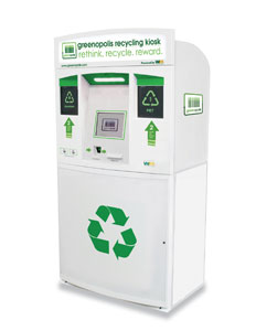 Sustainable packaging: Four millionth item recycled by Greenopolis kiosk