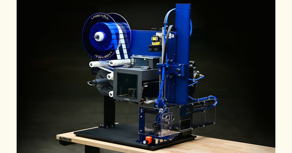 High-Speed Labeler Accurately Labels Small-Diameter Syringes