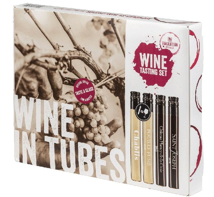 Tubes Delhaize Wine Tasting Set