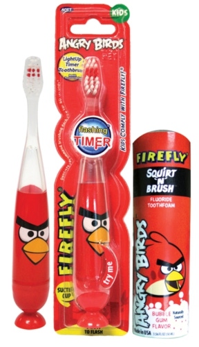 Angry Birds package aims for happy teeth