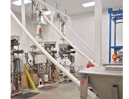 Bulk bag unloading system improves productivity and cleanliness