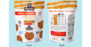 Rip Van stroopwafel pouches front and back