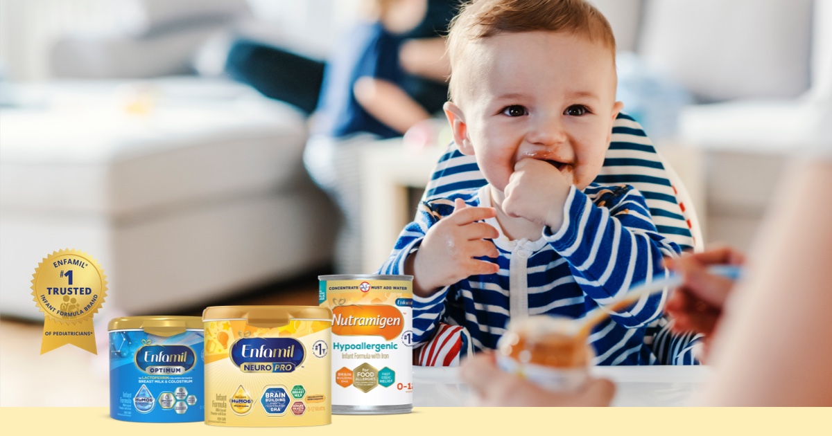 Newborn Infant and Baby Formula | Enfamil