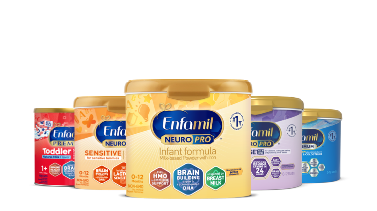 Enfamil Gentlease Milk-Based Powder with Iron Baby Formula